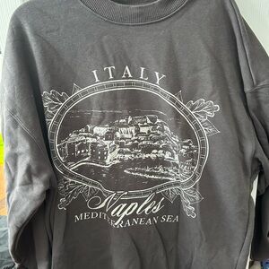 Ardene- Italy Naples Graphic Sweatshirt